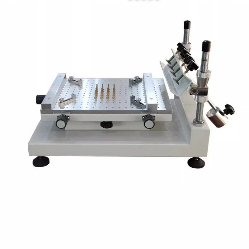 High Precision Manual Type Solder Stencil Screen Printing Machine Smt Solder Paste Stencil Printer Table For Pcb Production Line