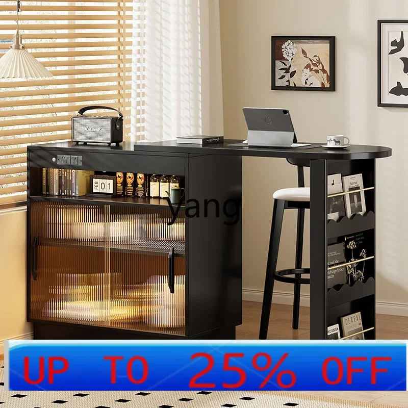 

LH выдвижной барный стол из цельного дерева, бытовая перегородка для небольшой квартиры, гостиной, шкаф