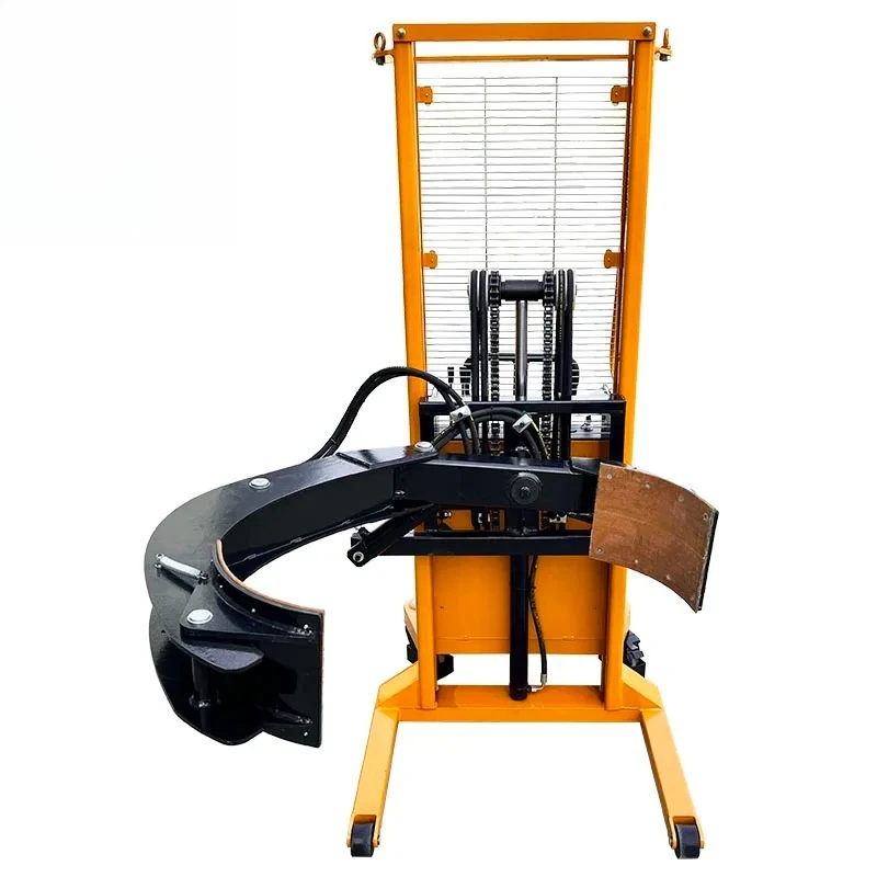 Semi-Electric Roller Lifter Kilogram Barrel Handling Rotary Elevator Reel Lift Incliner with Rolling Clip