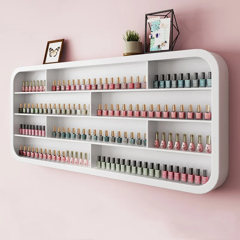 Nail Polish Holder Display Shelf Storage Desktop Organizer Nail Polish Rack Nail Polish Display Stand