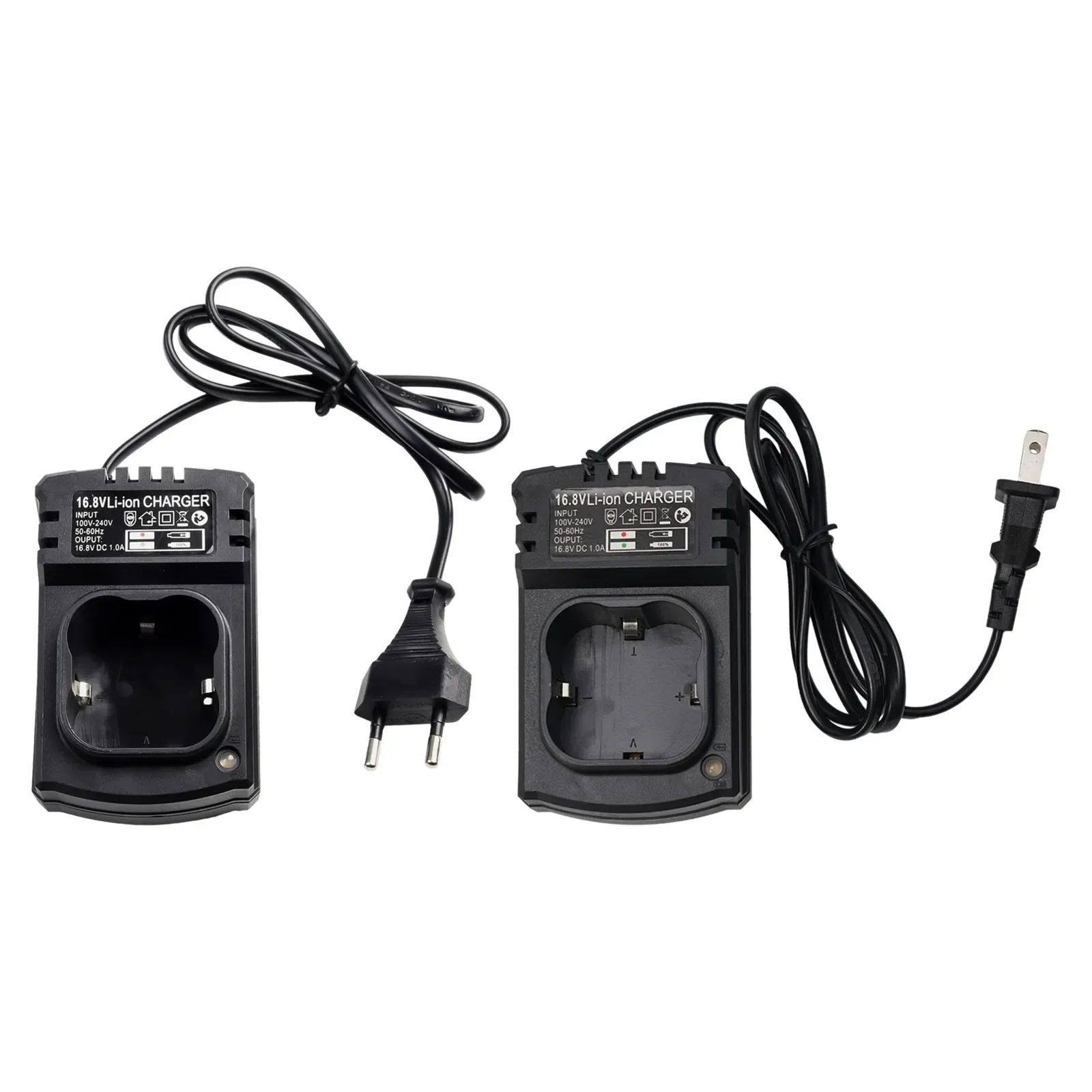 Imagem -04 - Carregador de Bateria de Íon-lítio 16.8v dc Eua ue Suporte Recarregável 110240v Peças de Reposição para Furadeira Elétrica Acessórios de Ferramentas Elétricas