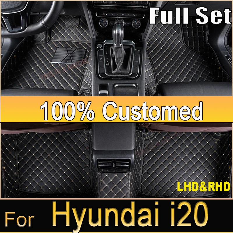 

Автомобильные коврики для Hyundai i20 BC3 2021 2022 2023 5, пылезащитный коврик, европейская версия ковриков, автомобильные аксессуары