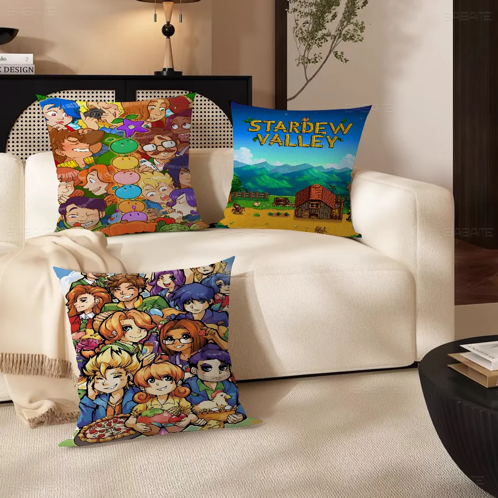 

Stardew Valley Pillow Anime Pillow Sofa Bed Head Pillow Cover Cushion Cover 45x45 cm Fashion
