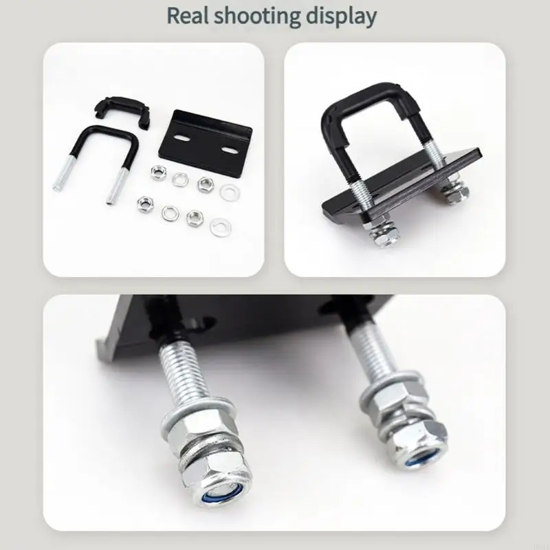 Strong Trailer Hitch Tightener Square Receiver Lock U Clamp Fastener for Car