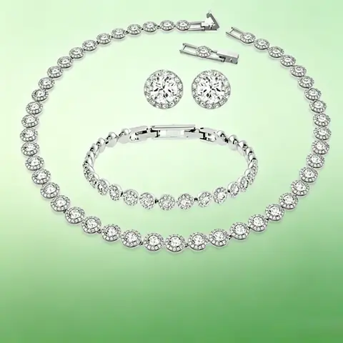 2025 New Classic Luxury Angel Set, Necklace, Bracelet, Earrings, Multi Functional and Beautiful - Valentine's Day Gift