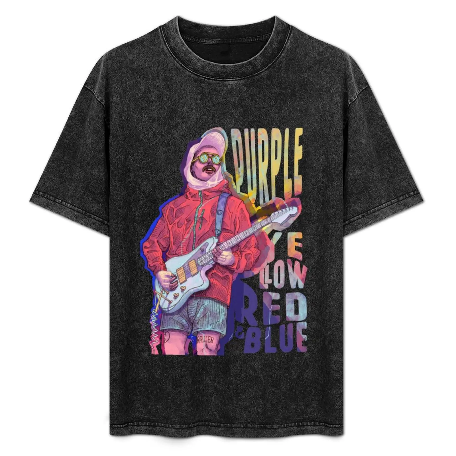 Camiseta PYR&B John Gourley, estilo urbano, informal, de manga corta
