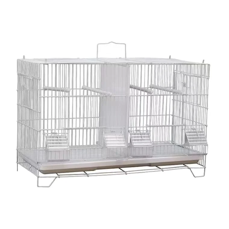 

60*27*40 RTS Canary Steel Stainless Partition Steel Pet Breeding Bird Parrot Pigeon Cage