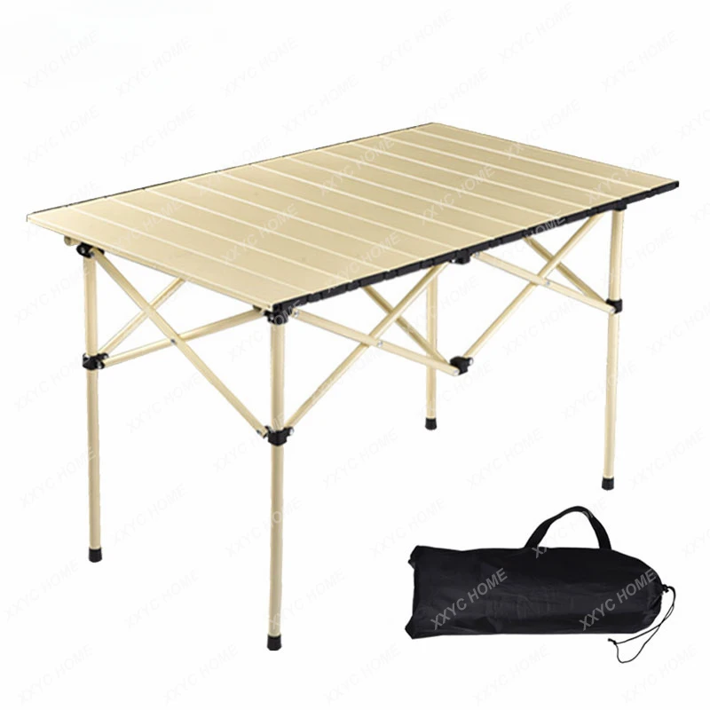 

Lohascamping Outdoor Camping Table Portable Folding Desk for Picnic BBQ Garden stainless steel