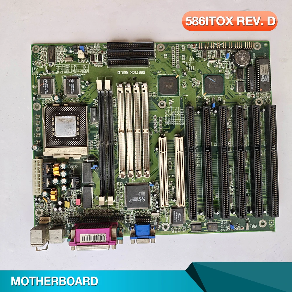 Industrial Control Motherboard 586ITOX REV. D Industrial Control Motherboard