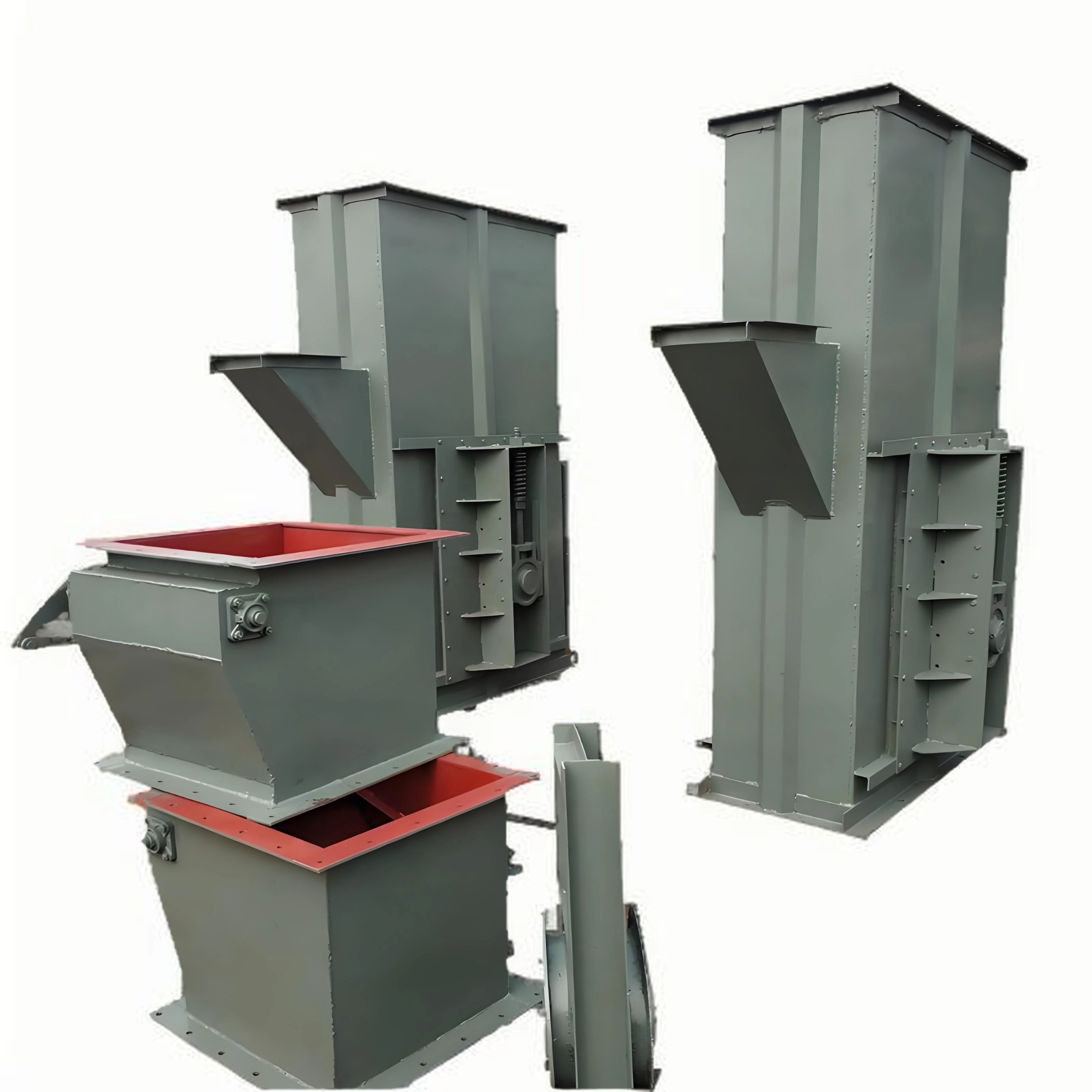 Picture 5: Grain Poultry Feed Seeds Vertical Transportation Conveyor Grain Bucket Elevator