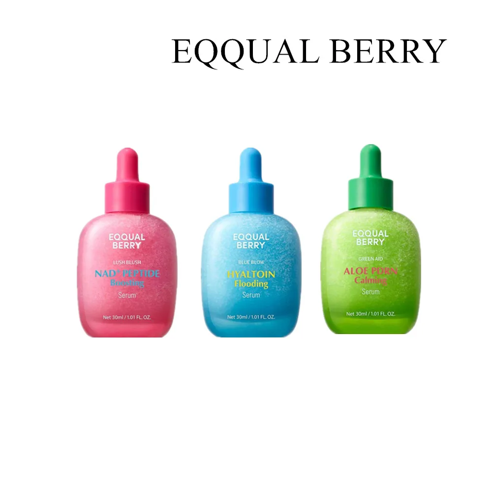 EQQUAL BERRY Gentle Skin Care Essence For Sensitive Skin Rejuvenating Moisturizing Cream Face Whitening Smoothening Skin Care