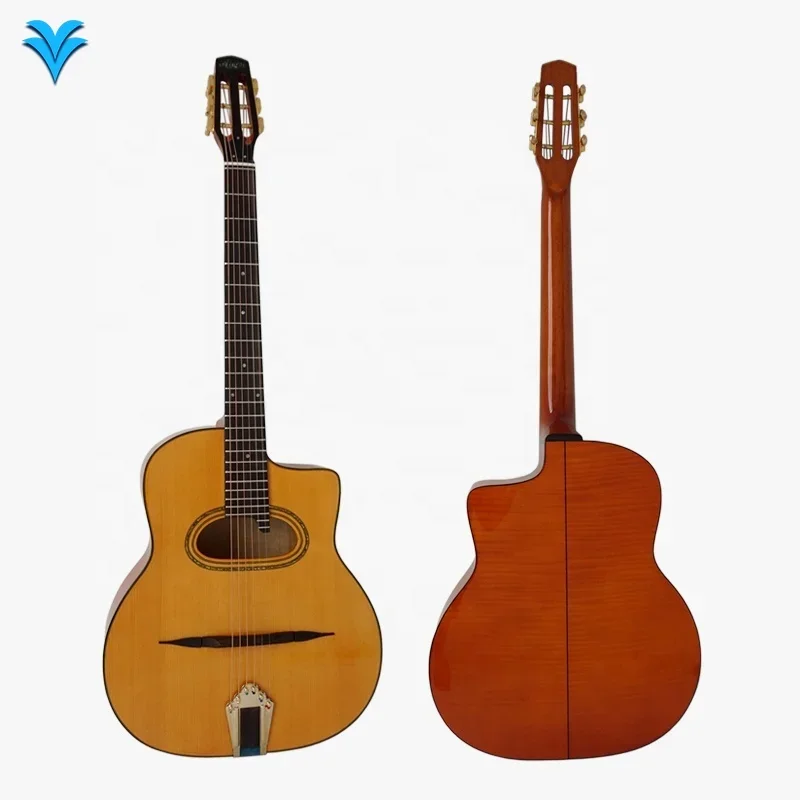 Aiersi Brand  Maccaferri Grande Bouche Manouche Django acoustic Gypsy Guitar