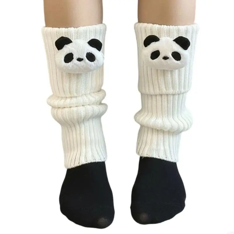 جوارب أنيمي قابلة للتمدد 270D بطول الكاحل مزيج من البوليستر الناعم وأغطية الساق الدافئة للفتيات والنساء