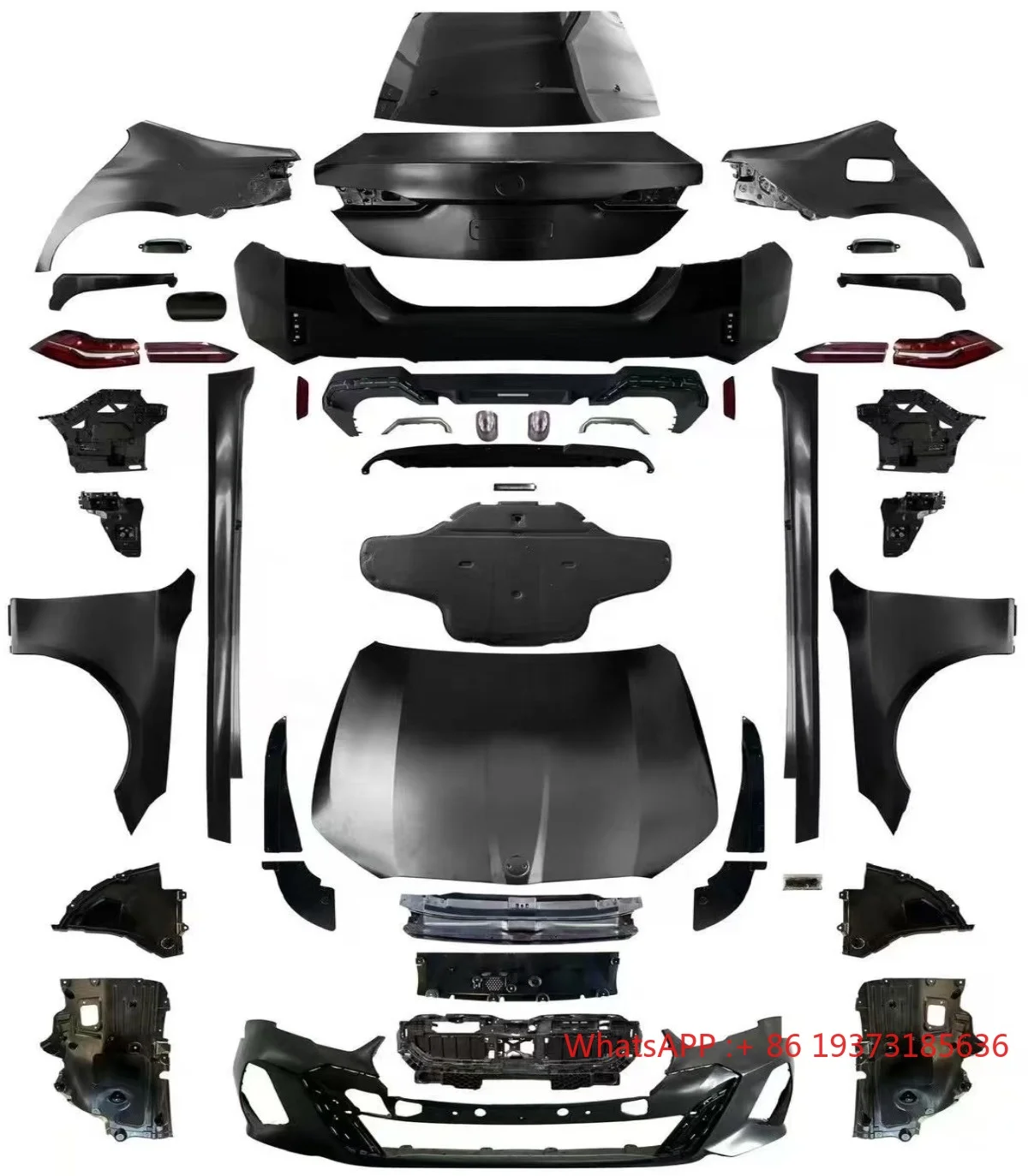 New Arrivals F18 Upgrade to G60 G68 2024 MT Sport Design Bodykit Car Bumper for BMW 5 Series F10 F18 2011-2017