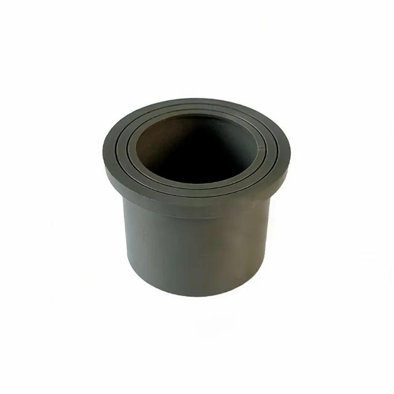 For Flange Joint 90mm Plastic Circular Variable Diameter Outlet Adapter Pipe Fitting