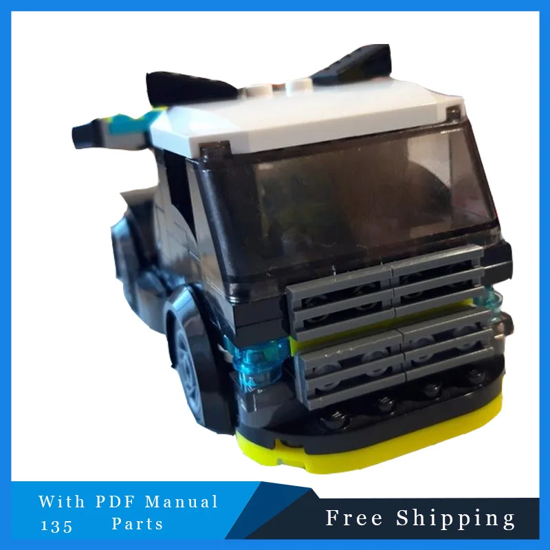 135 pièces technologie modulaire MOC Cool Combat véhicule blocs de construction enfants bricolage assemblage blocs de construction jouet Festival cadeau 2025