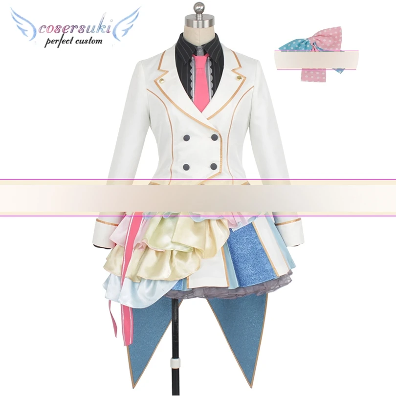 ZOMBIE LAND SAGA Minamoto Sakura Konno Junko Nikaido Saki Ai Yugiri Hoshikawa Lily Yamada Tae Cosplay Costume Carnival Outfit