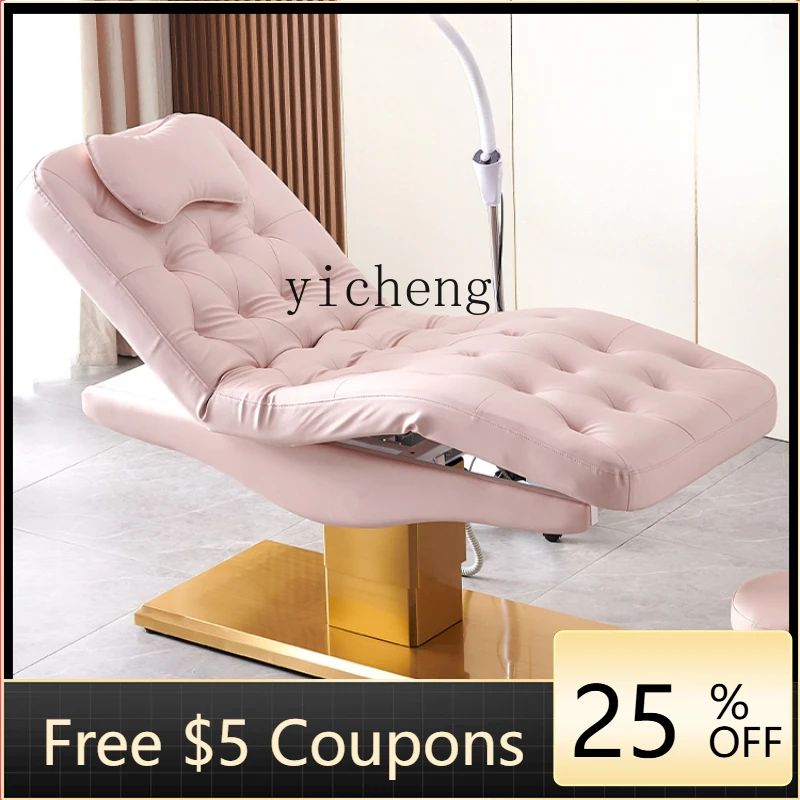 

ZZF Electric Lift Beauty Care Bed Beauty Salon Medical Integer Eyebrow Tattoo Tattoo Couch