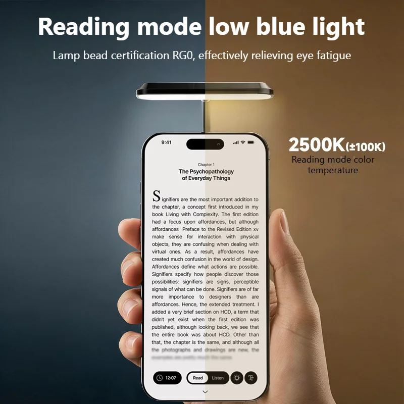 Magnetic Wireless Charger & Selfie Fill Light Compatible with Adjustable Brightness for iPhone Vlog Streaming Makeup Accessory