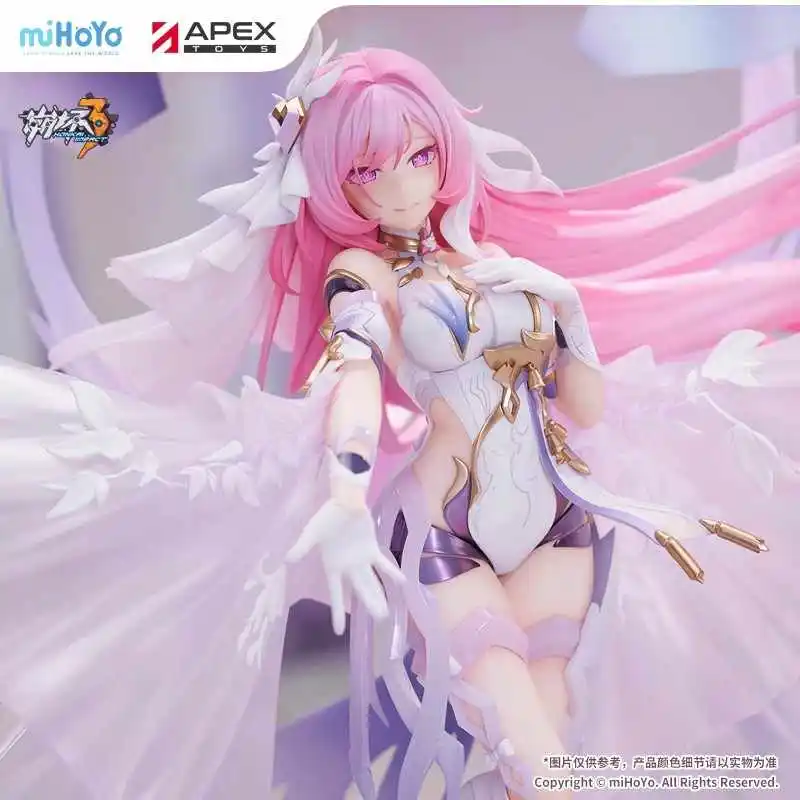 IN STOCK Official Genuine Honkai Impact 3RD Elysia Cosplay HERRSCHER OF HUMAN: EGO You's Story Ver Theme Elysia 1/7 Figure Toy