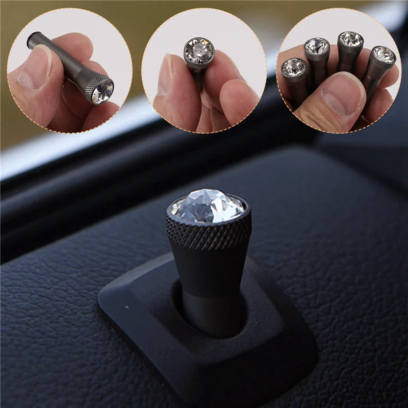 

A82M-4Pcs/Set Crystal Door Pin Lock For BMW All Models G30 G20 G05 G06 G01 G08 G11 G12 F10 F20 F30 F15 F16