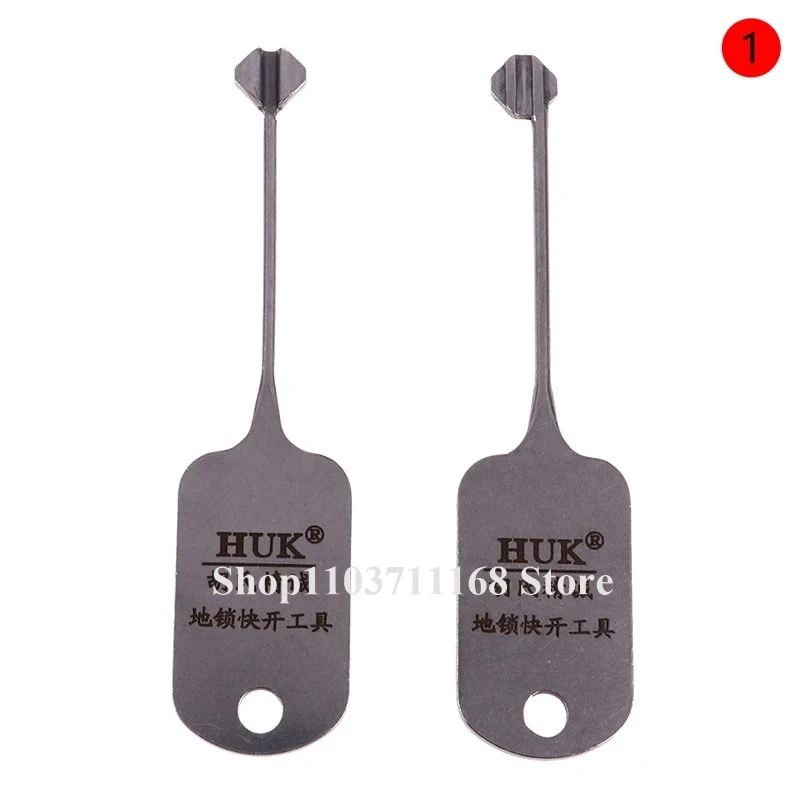 2PCS Opener HUK Locksmith SET Practice Repair Tools Utility Fast Kaba LockPick Civil Lock Fast Stainless Steel Home Hardware