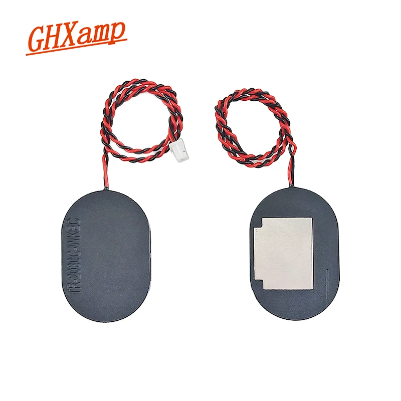 GHXamp-altavoz de cavidad pequeña con sonido lateral ultradelgado, Panel plano, reconocimiento facial, Control Central de voz, 30x20x3020mm, 3,4-2W, 0,5