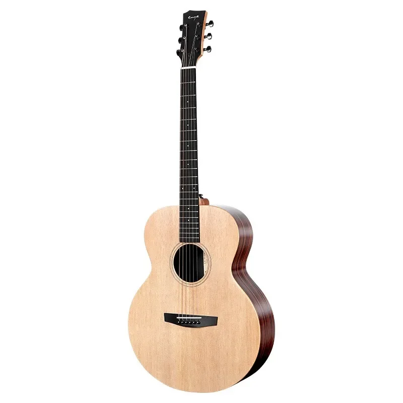 Enya EM-X1Pro/EQ Single Board Guitar 36 Inch A class Congo Mahogany Double Custom With Acoustic Pickup Acoustic Guitar