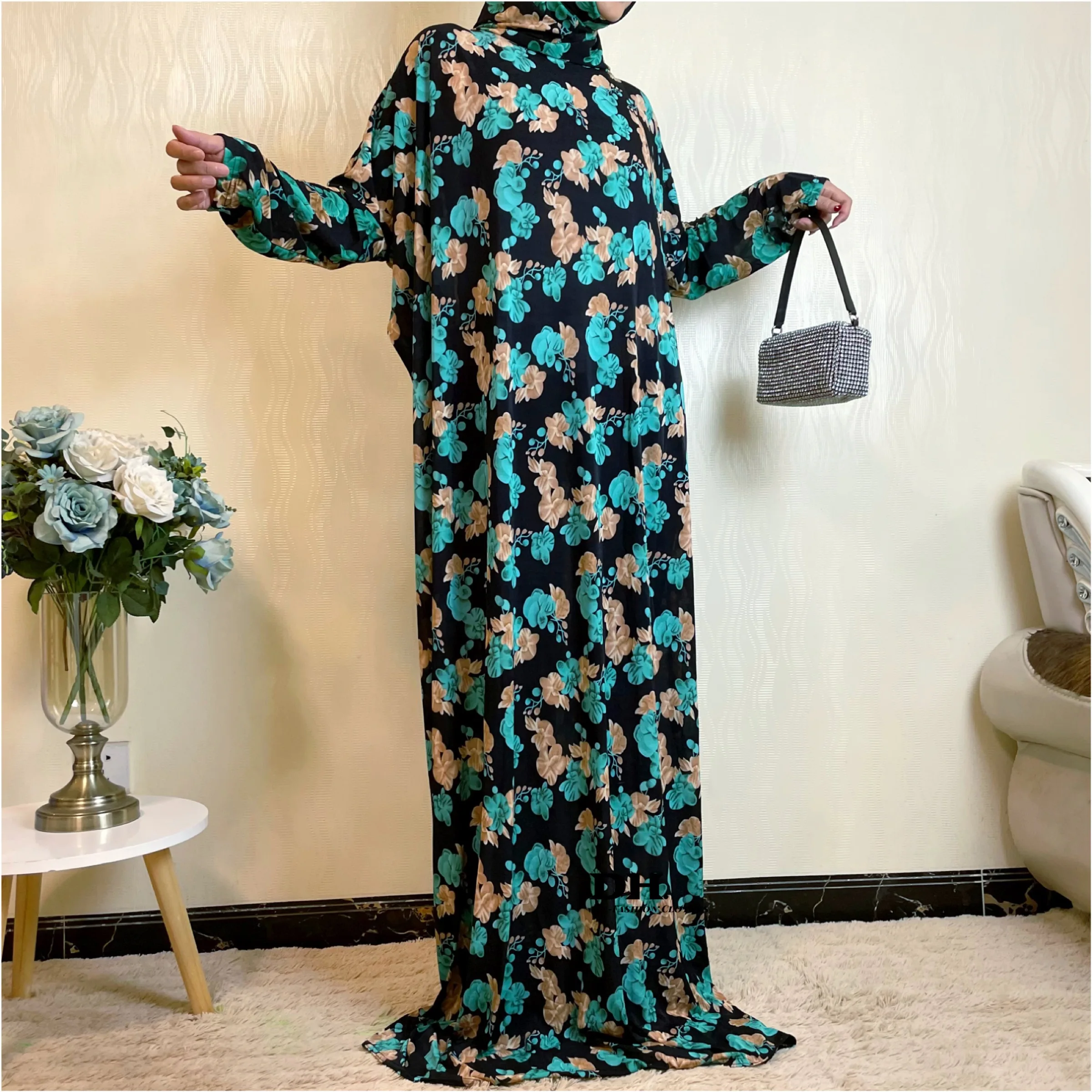 2022 Eid Abaya Dubai Turkey Muslim Fashion Hijab Dress Kaftan Islam Clothing African Dresses For Women Robe Traditional Costumes