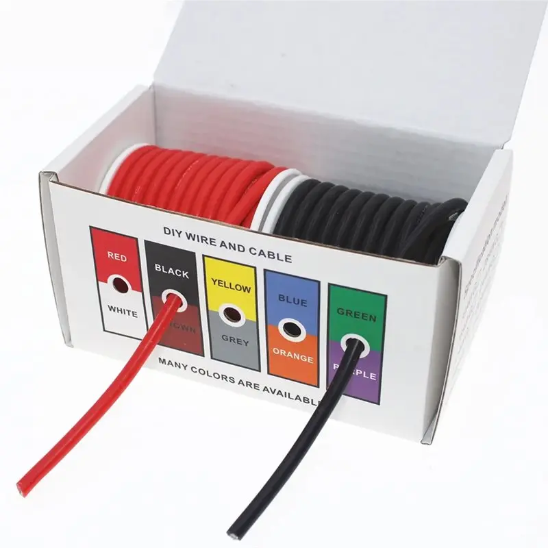 【RECOMENDAR】Heat-Resistant Silicone Wire Cable 28AWG 30AWG Soft Insulation For Electrical Connections