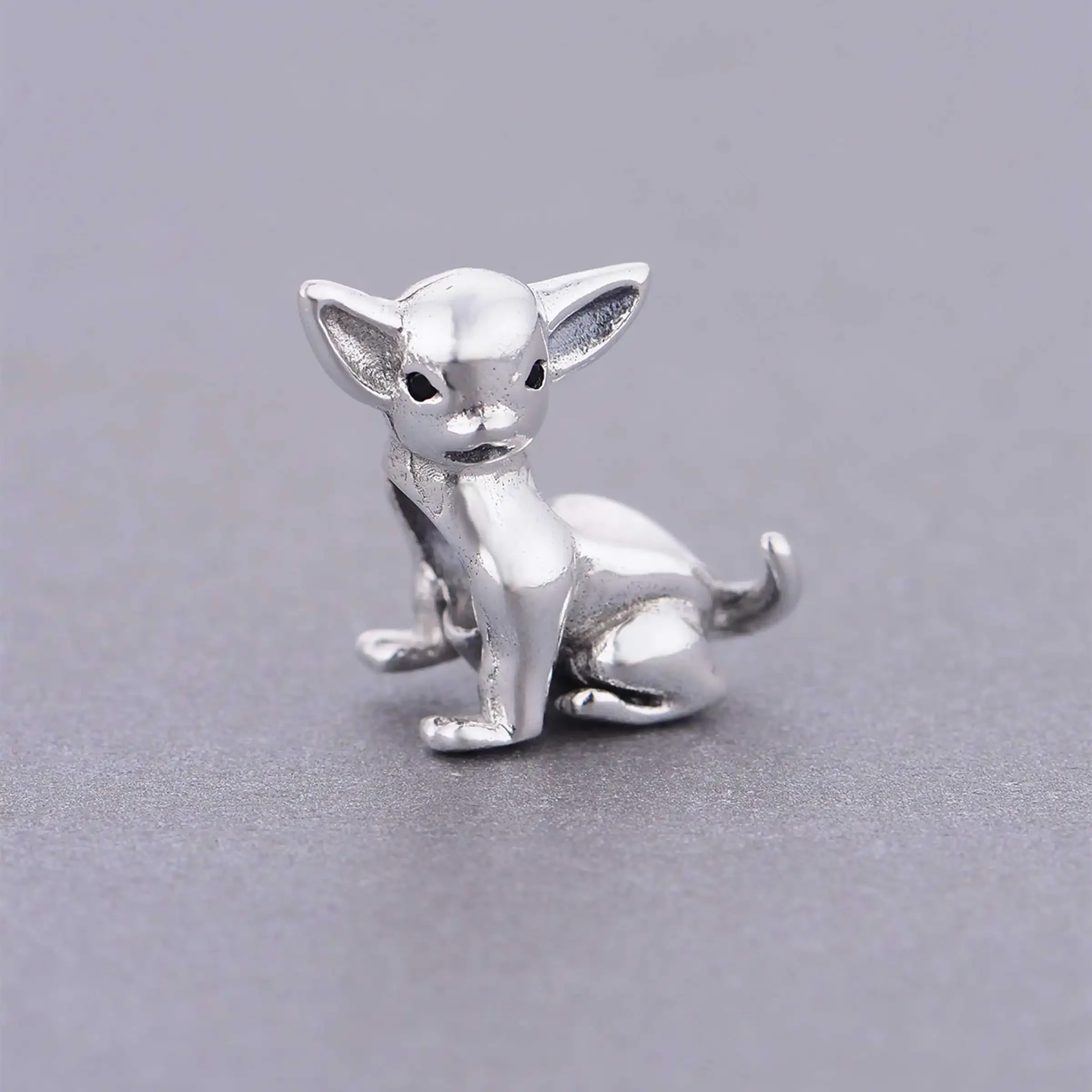 Fit Original Pan Charm Bracelet 925 Silver Chihuahua Pomeranian Dog Yorkshire Bulldog Pug Schnauzer Bead For Making Berloque