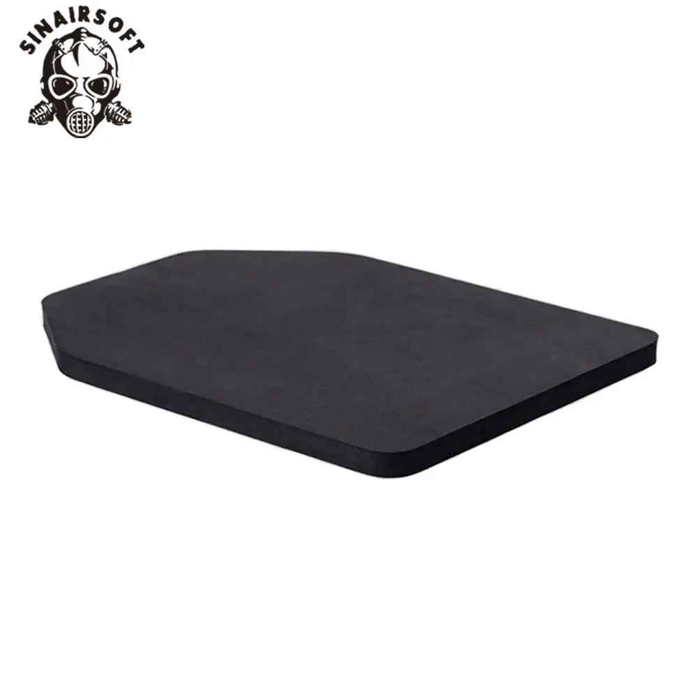 

SAPI Shock Plate 2pcs EVA Airsoft Tactical Vest Insert Panels Lightweight Body Armor Carrier Plates for Paintball Hunting