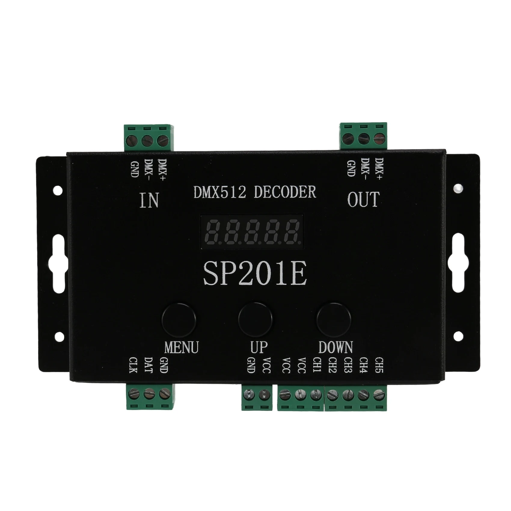 ABSQ-SP201E DMX512 WS2812B WS2811 DMX to SPI Controller Decoder,Support Multiple ICs