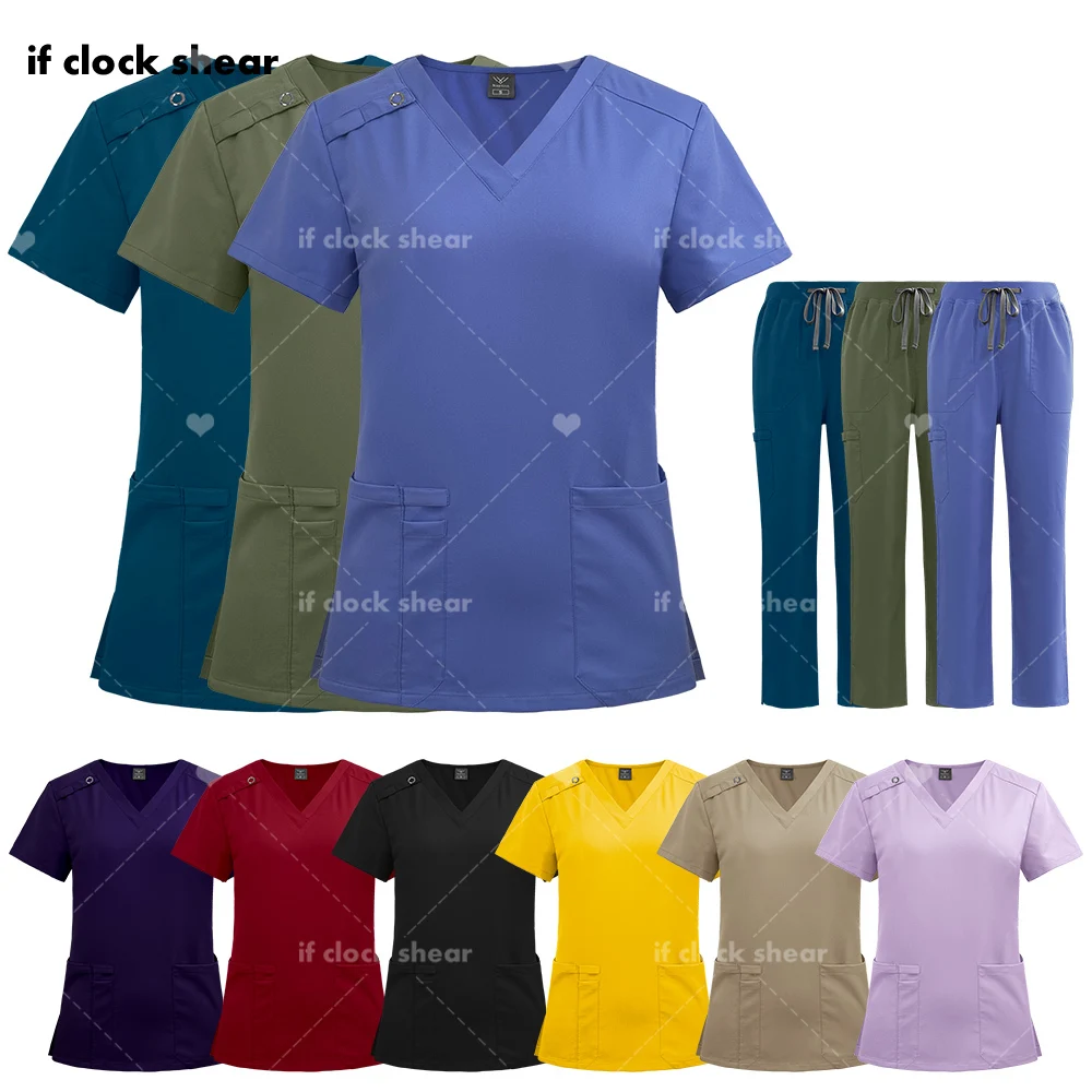 

Operating Room Medical Uniform Wholesale Hospital Scrubs Working Clothes Medical Set Supplies Dental Surgery Suit Nurse Workwear