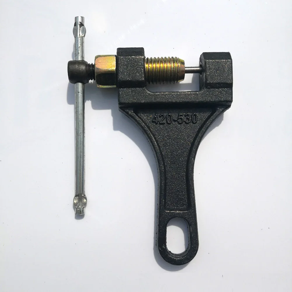 428-530/860 Triciclo per moto Smontaggio catena universale Strumento speciale Dispositivo di rimozione catena Forniture per smontaggio professionale