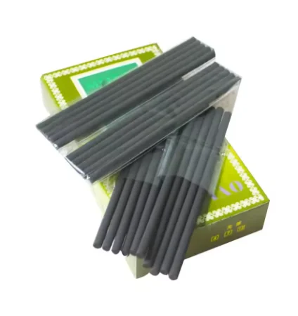 70Pcs/Lot Pure Black Smokeless Moxa Roll Moxa Stick Moxibustion Traditional Health-Preserving Moxibustion Nourishing 110mm*4mm