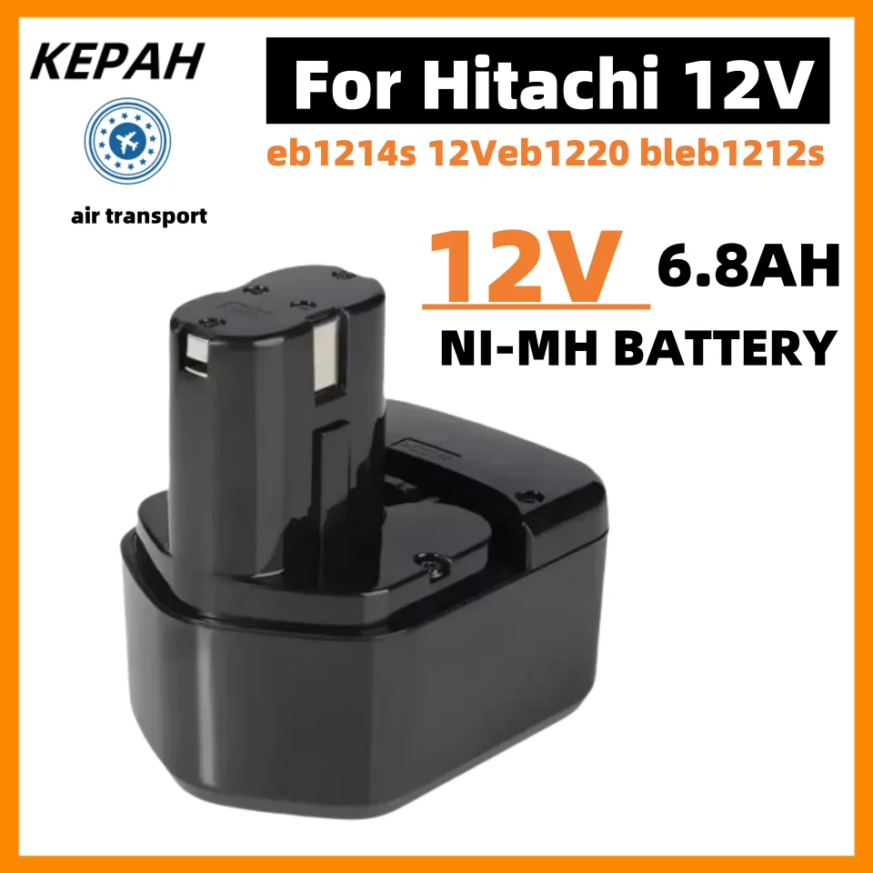 Advanced quality options 12V 6.8ah Hitachi eb1214s 12V eb1220bl eb1212s wr12dmr cd4d dh15dv C5D DS 12dvf3 battery