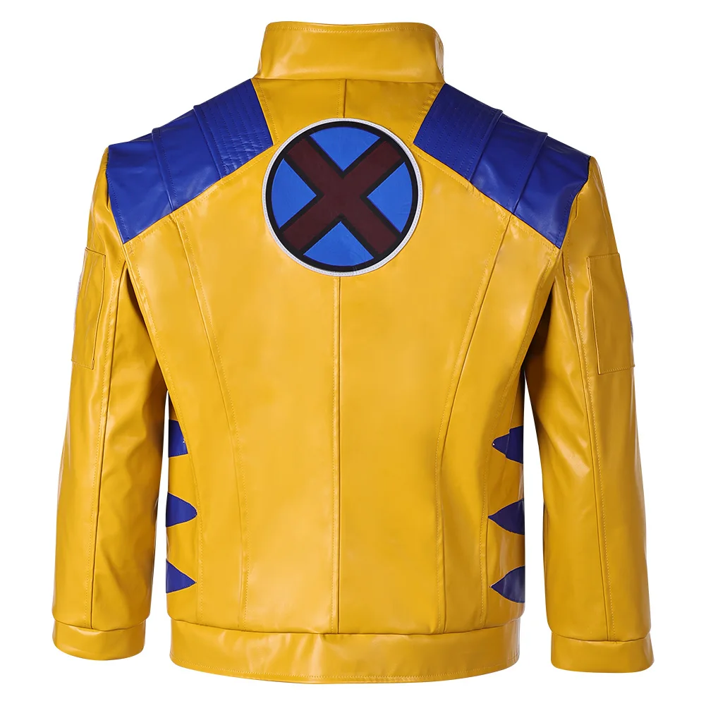 Rivals Cosplay Logan Fantasia Loose Coat Jacket Costume Disguise For Men Male Adult Halloween Carnival Party Suit