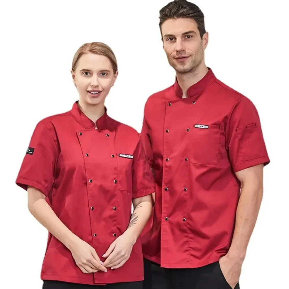 男性用高級シェフ服 スポットホテルシェフとシェフのキッチン作業服専門家向け