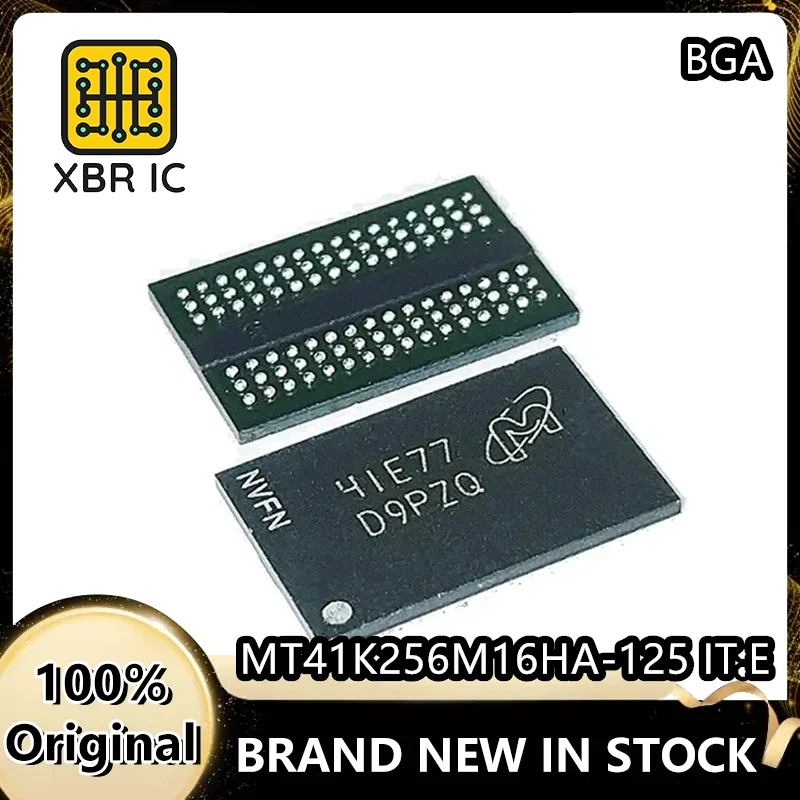 

(6/20 pieces) MT41K256M16HA-125 IT:E silk screen D9PZQ package FBGA-96 memory chip new original authentic spot fast delivery