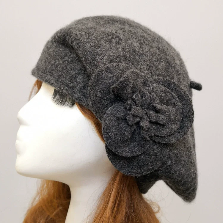 2025 Women Wool Berets Autumn - Beret French Wool ulasan dan harga