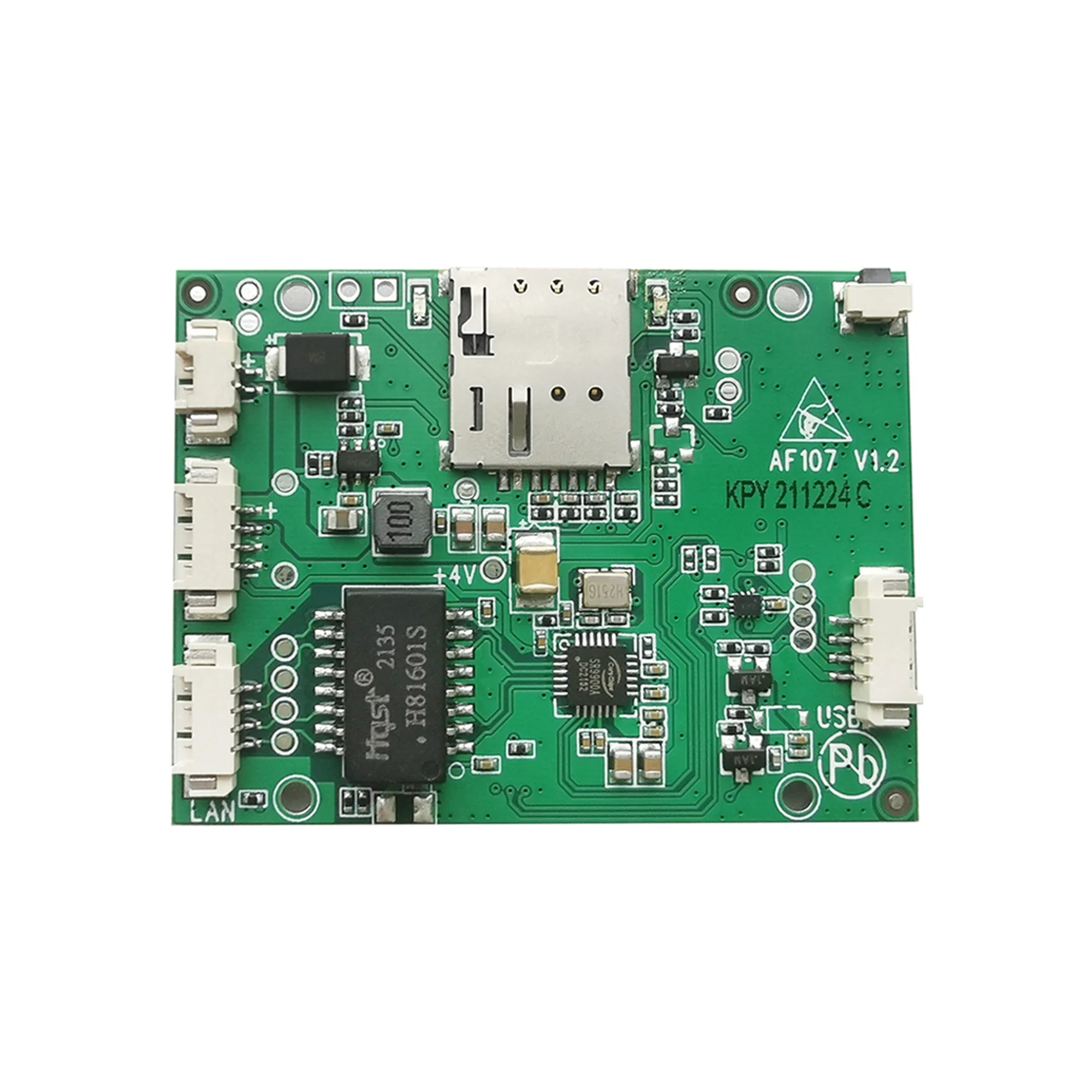 For AF107 Mini 4G/3G/2G WIFI LAN Module Connect CCTV Camera PCB Industrial Communication Module with Sim Card Slot