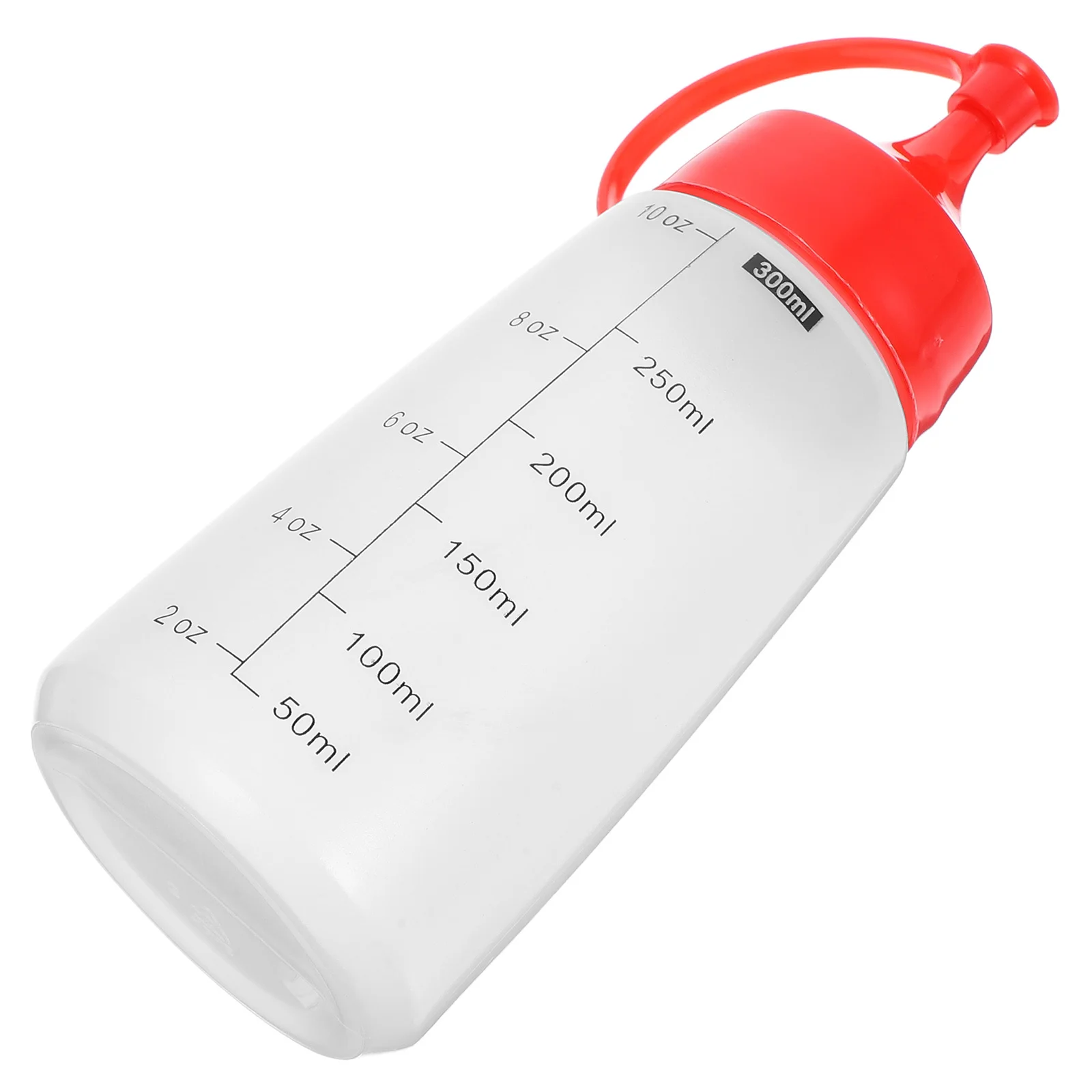 

Thickened Squeeze Bottle with Measurement Marks for Ketchup Mustard Salad Dressing Dispenser Condiment Container Sauce Squirt