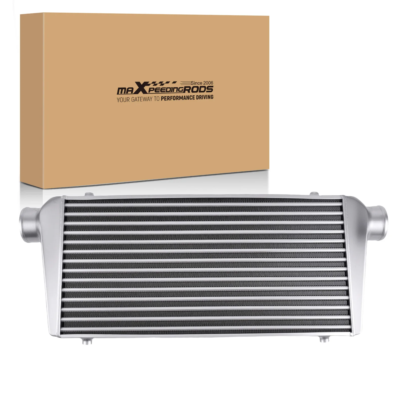 

Universal Front Mount Turbo Intercooler Tube & Fin 31"x13"x3" 3" Inlet / Outlet