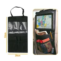 Universal Car Seat Back Storage Organizer Multi-Pocket Storage Bag Tablet Holder Auto Stowing Tidying Car Accessories New