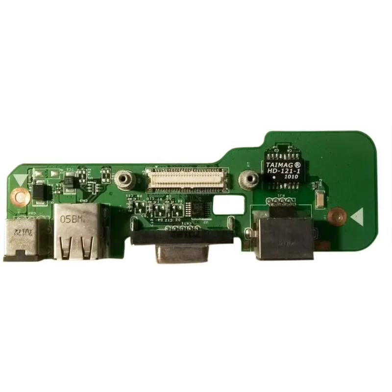 DC Power Jack for INSPIRON 1545 1546 48.4AQ03.021 USB/VGA/LAN Charger Port Board 48.4AQ03.011/48.4AQ03.C11 48.4AQ03.C11 view 2