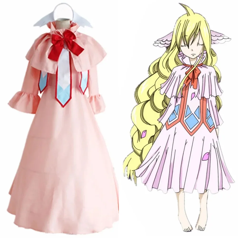 

Fairy Tail Cosplay Mavis Vermilion Costume Halloween Carnival Costumes