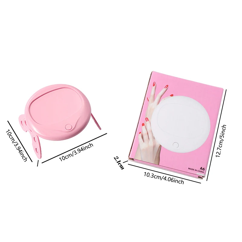 1pc 12 LEDs Mini UV LED Nail Lamp USB Nail Charging Gel Polish Curing For Machine Nail Dryer Home Professional Tools