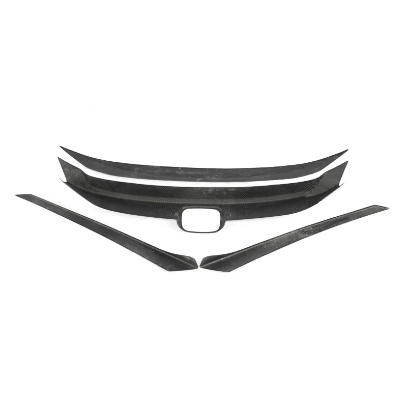 

10Th Generation Car Body Kits Front Bumper Grill Grille Cover Stick-Eyelid Installation Required