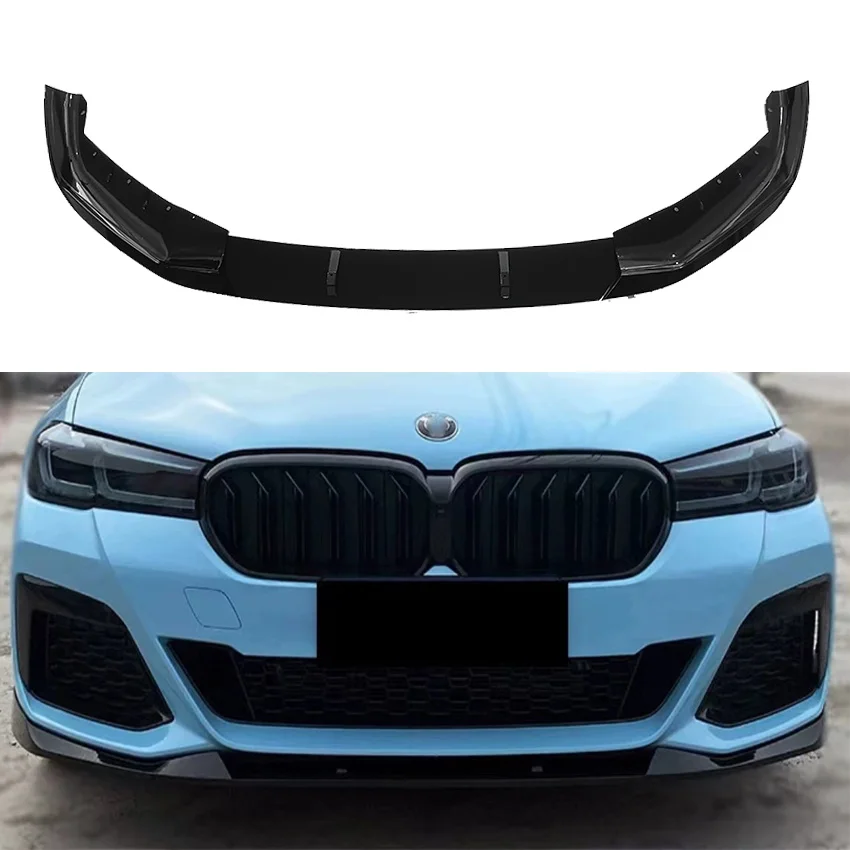 

2021 To 2023 For BMW 5 Series G30 G31 LCI M Sport FD Style Front Bumper Lip Splitter Diffuser Cover Spoiler Deflector Body Kit